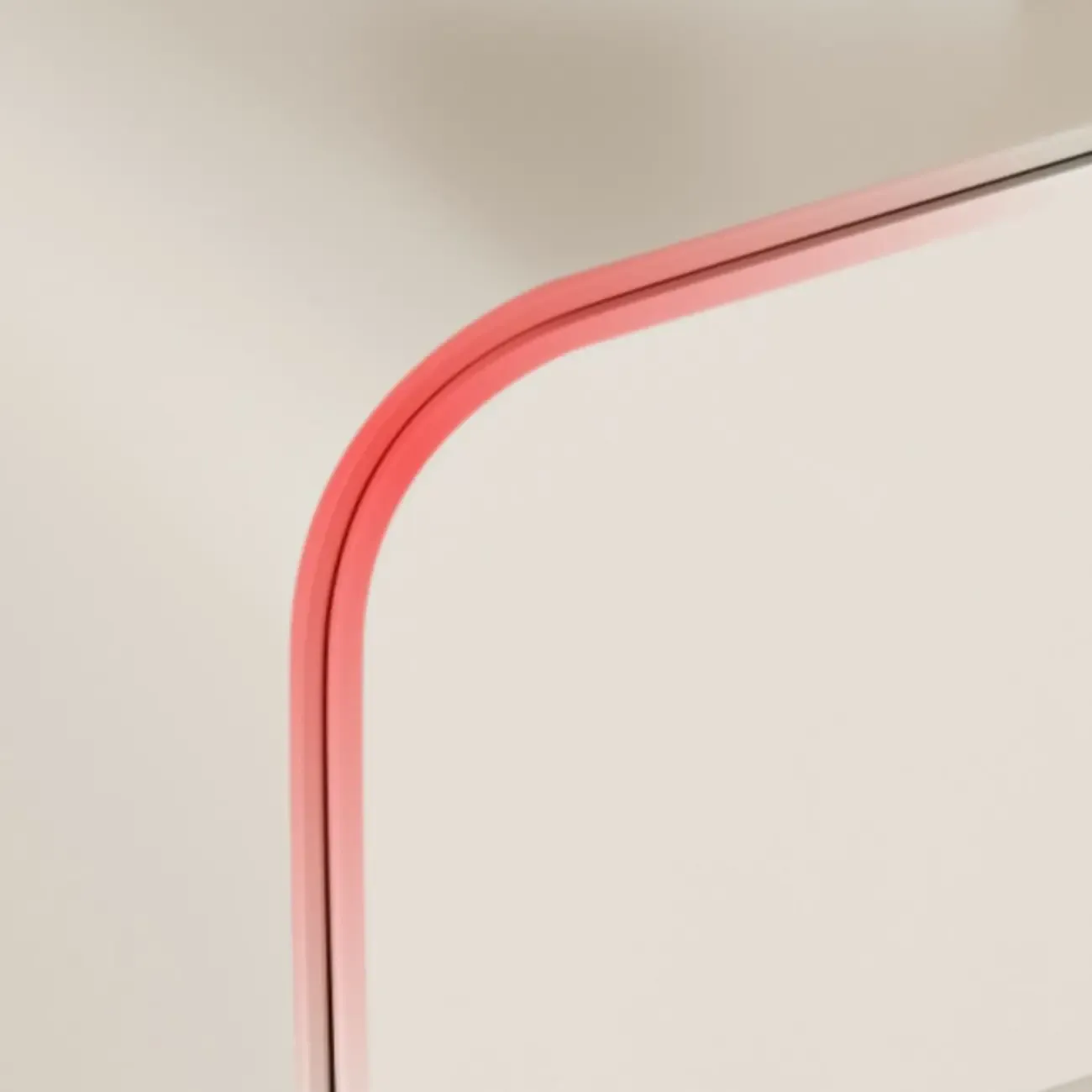 White Art Deco Faux Leather Top Storage Nightstand Image - 7