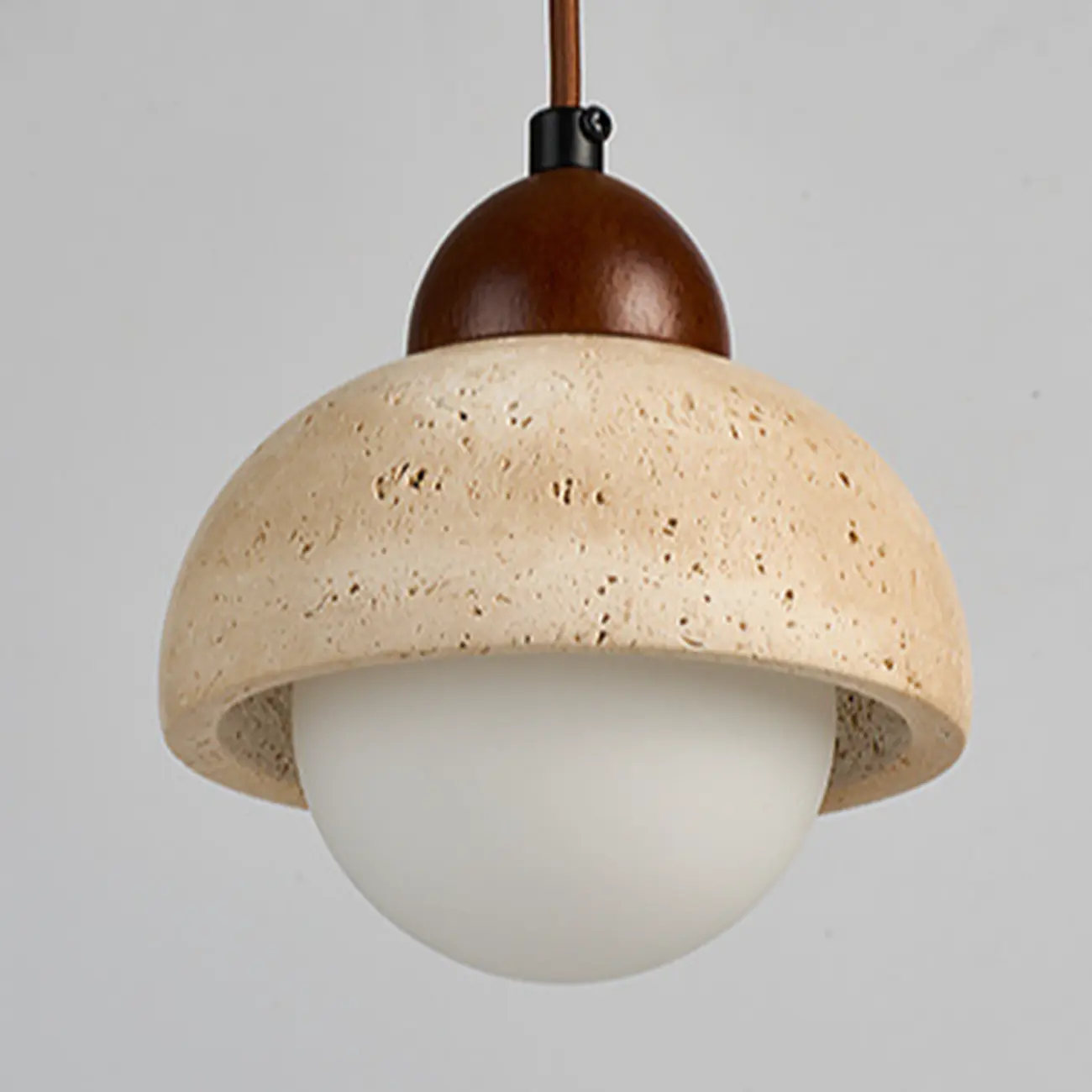 Contemporary Stone Rattan Pendant Lights Kitchen Island Image - 14 | homeyfad