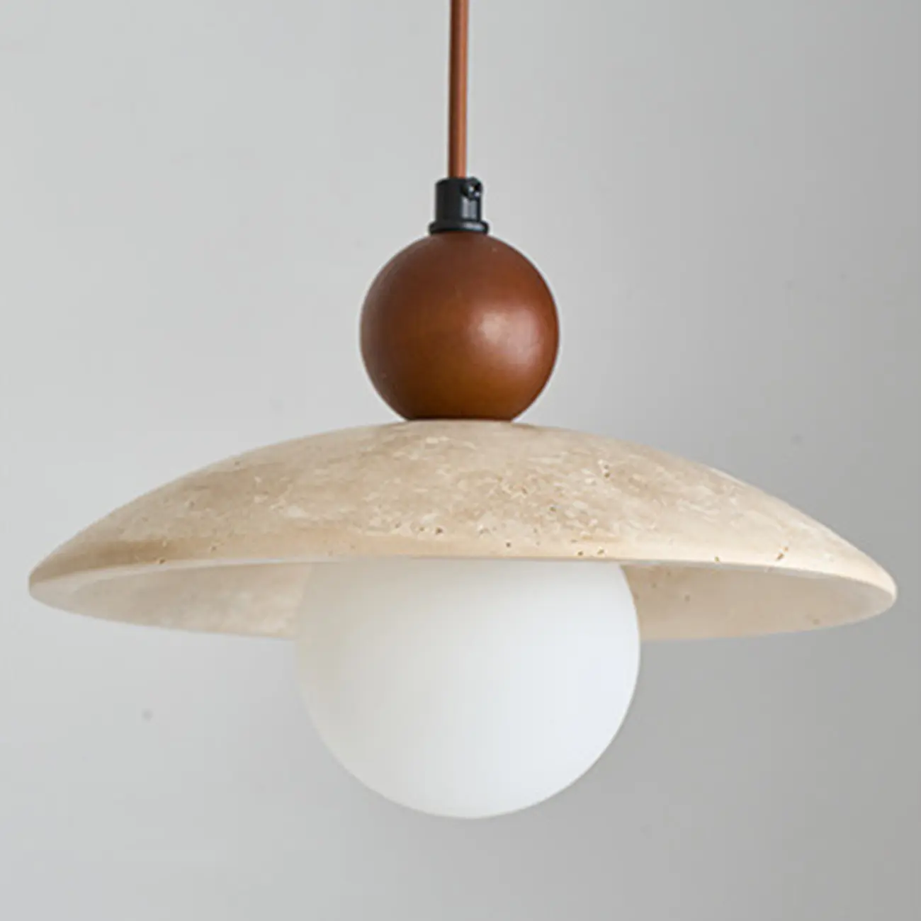 Contemporary Stone Rattan Pendant Lights Kitchen Island Image - 18 | homeyfad