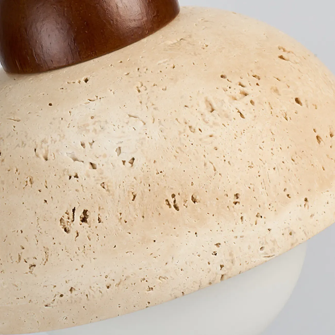 Contemporary Stone Rattan Pendant Lights Kitchen Island Image - 19