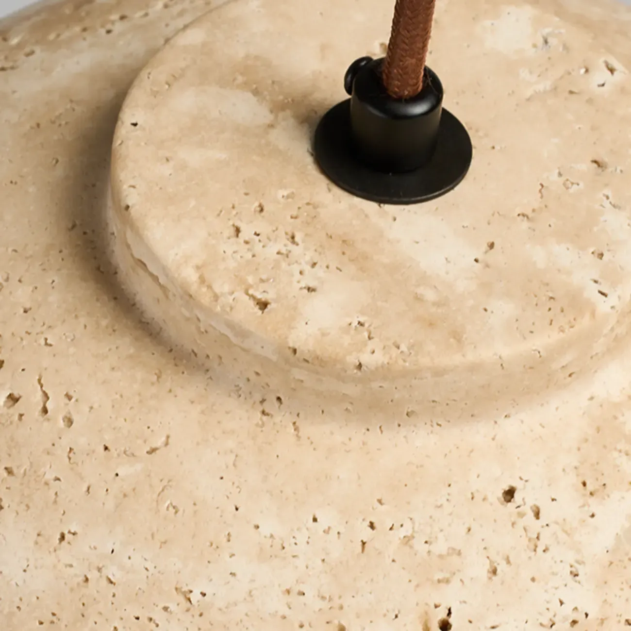 Contemporary Stone Rattan Pendant Lights Kitchen Island Image - 22