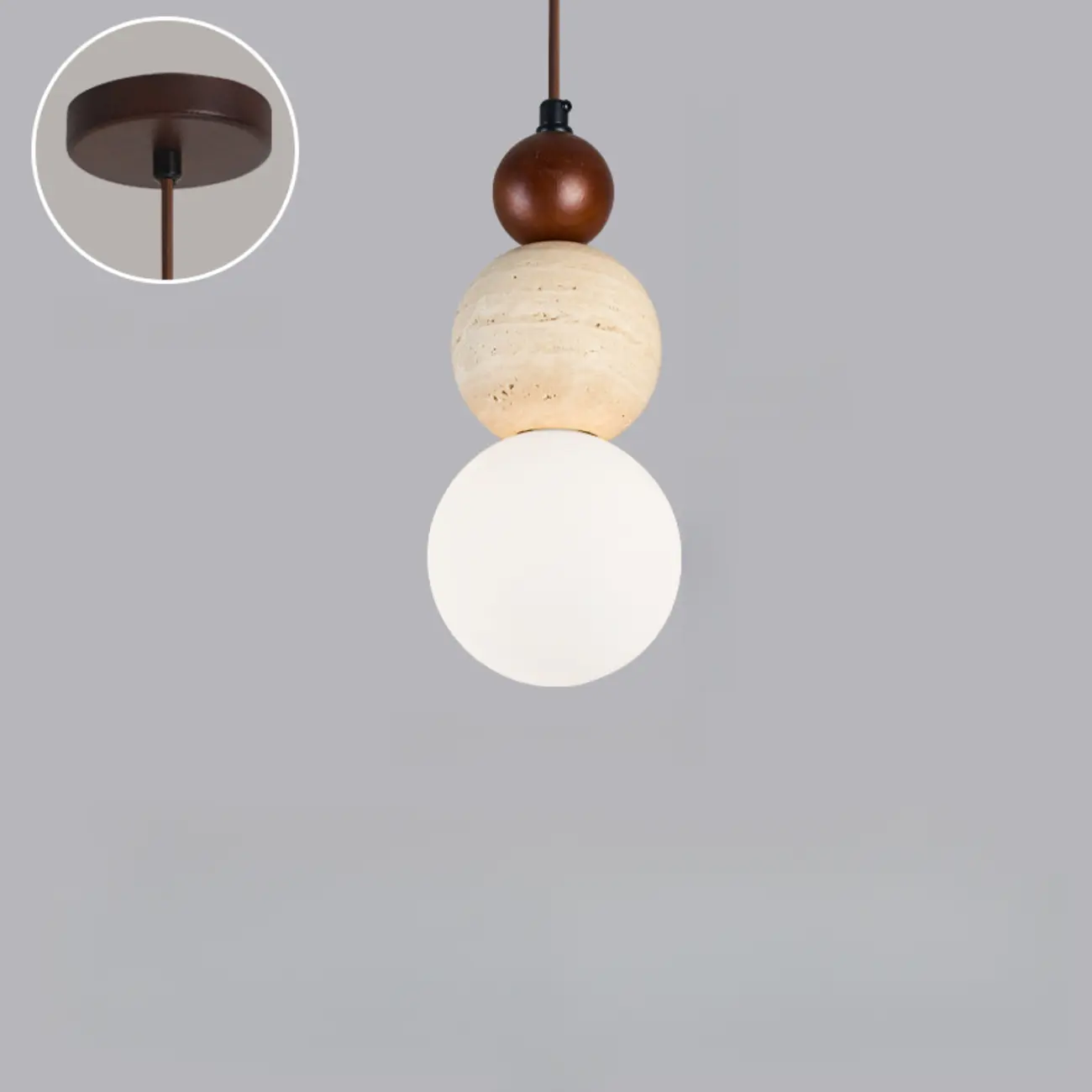 Contemporary Stone Rattan Pendant Lights Kitchen Island Image - 29 | homeyfad