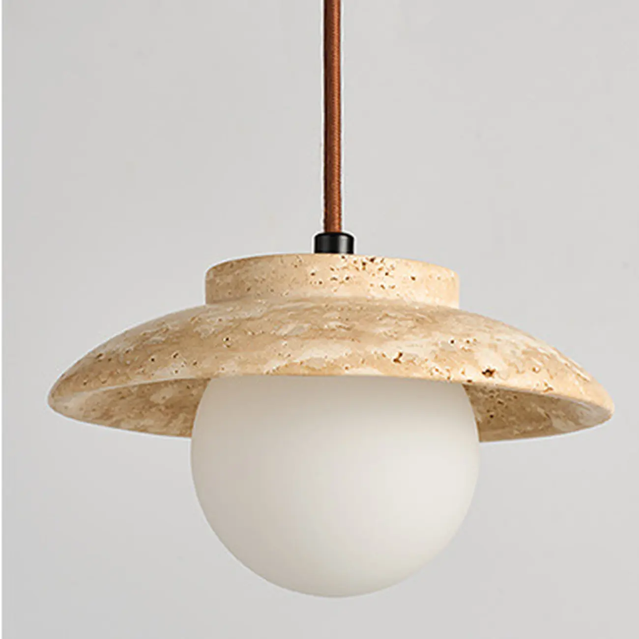 Contemporary Stone Rattan Pendant Lights Kitchen Island Image - 30 | homeyfad