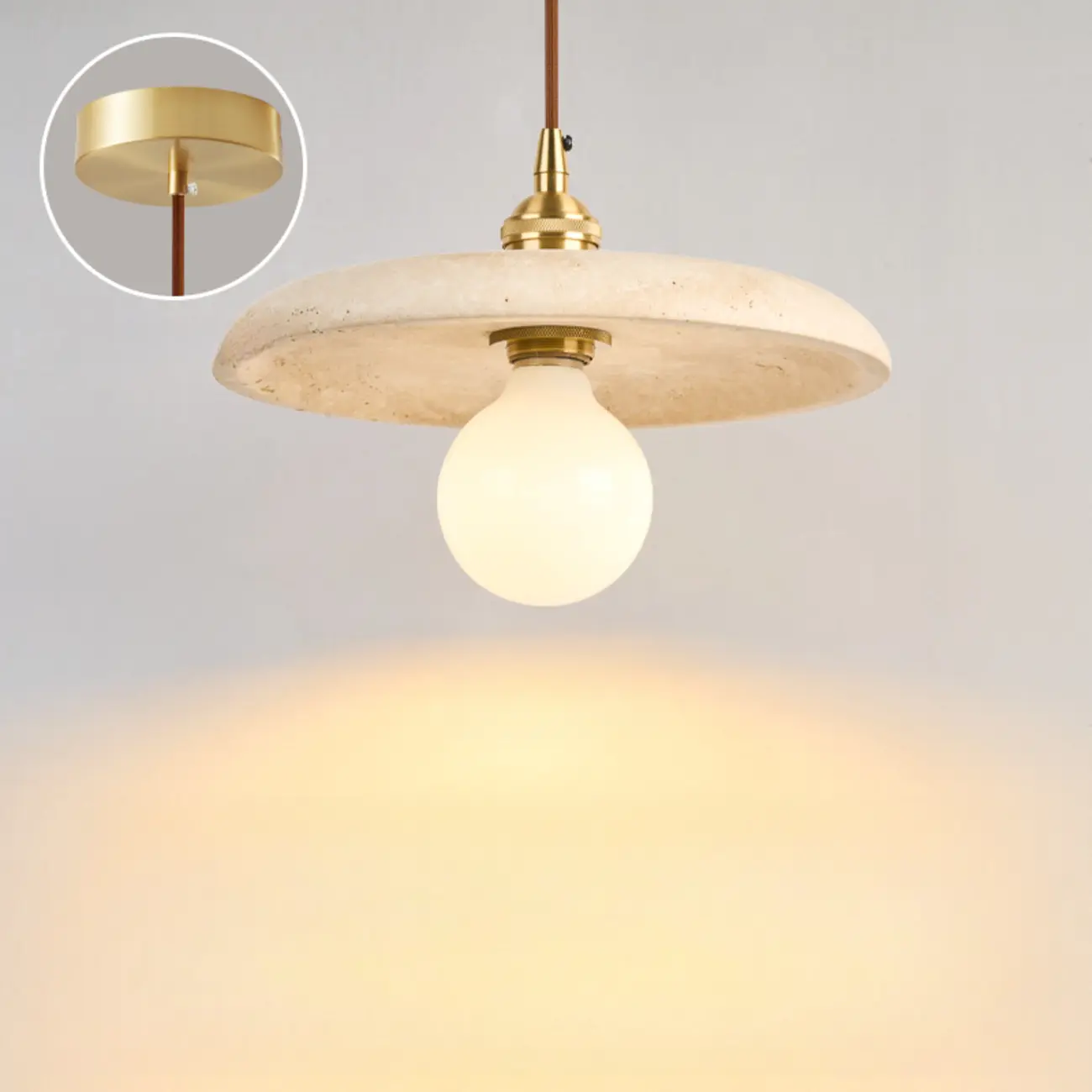 Contemporary Stone Rattan Pendant Lights Kitchen Island Image - 32 | homeyfad