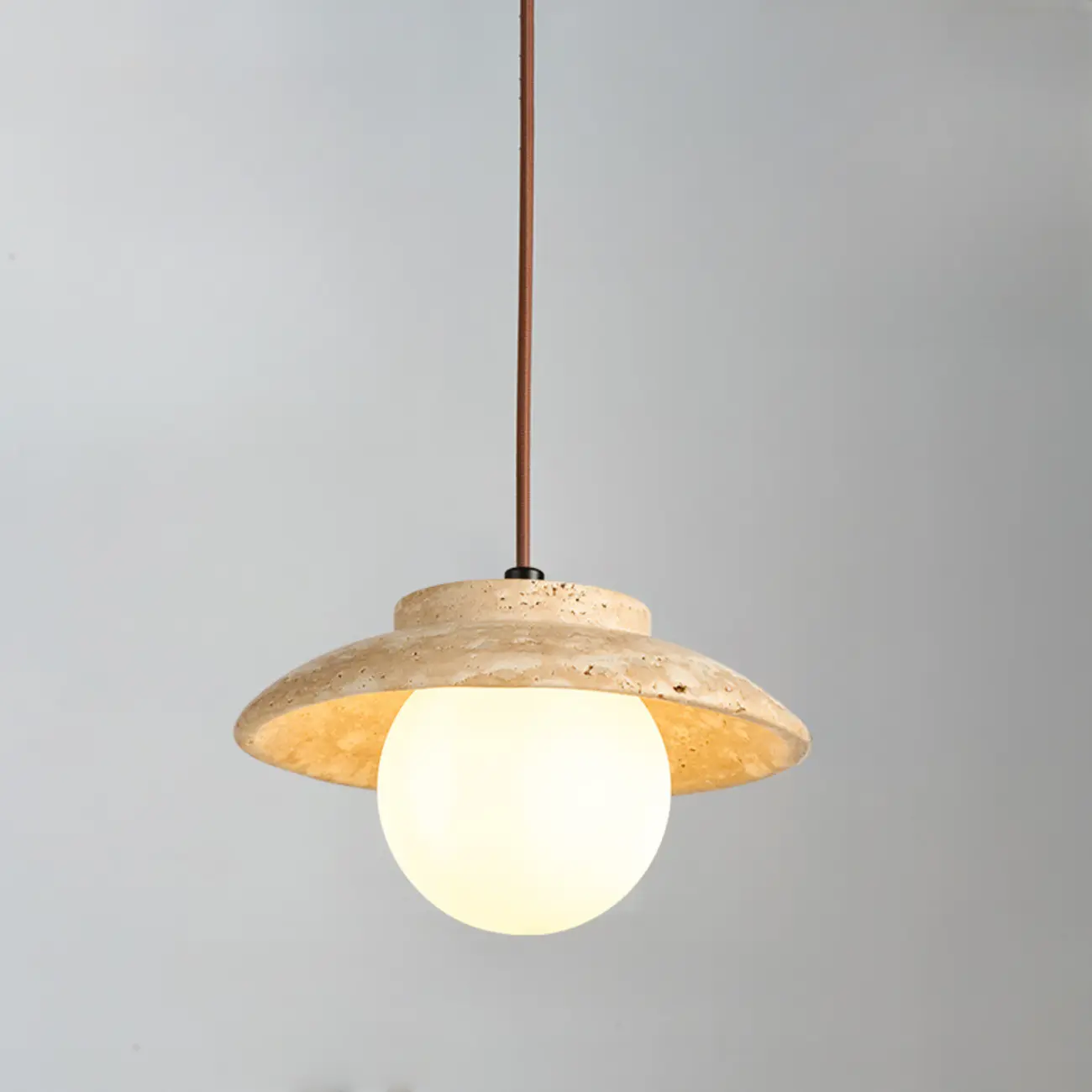 Contemporary Stone Rattan Pendant Lights Kitchen Island Image - 36 | homeyfad