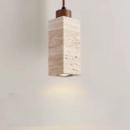 Contemporary Stone Rattan Pendant Lights Kitchen Island Image - 39