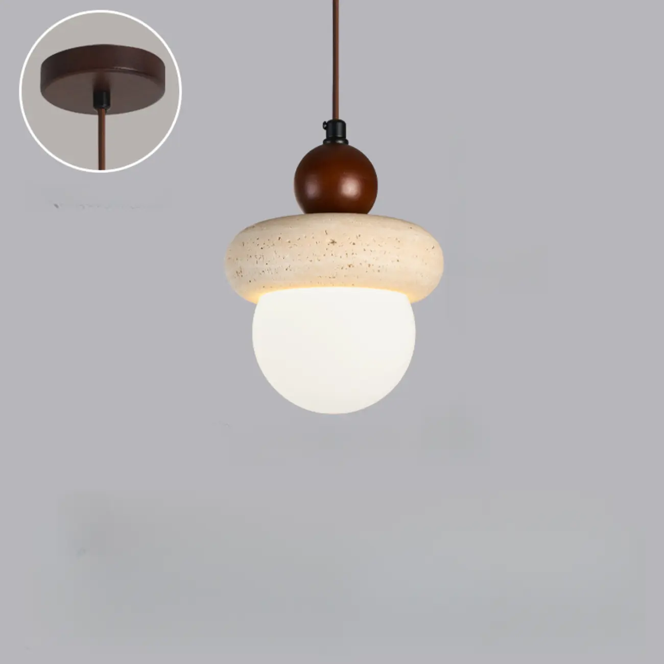 Contemporary Stone Rattan Pendant Lights Kitchen Island Image - 44 | homeyfad