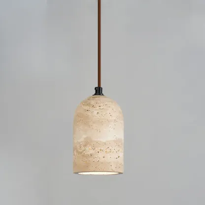 Contemporary Stone Rattan Pendant Lights Kitchen Island Image - 61