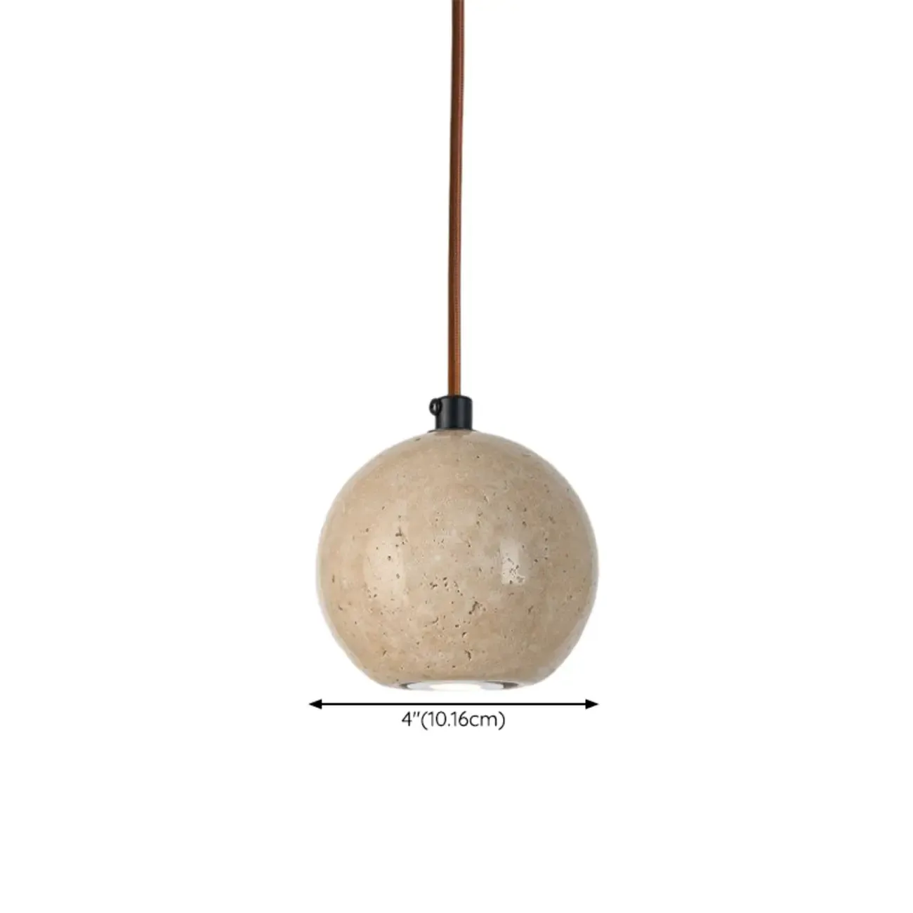 Contemporary Stone Rattan Pendant Lights Kitchen Island Image - 66