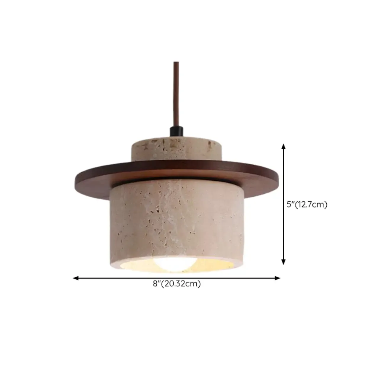 Contemporary Stone Rattan Pendant Lights Kitchen Island Image - 72