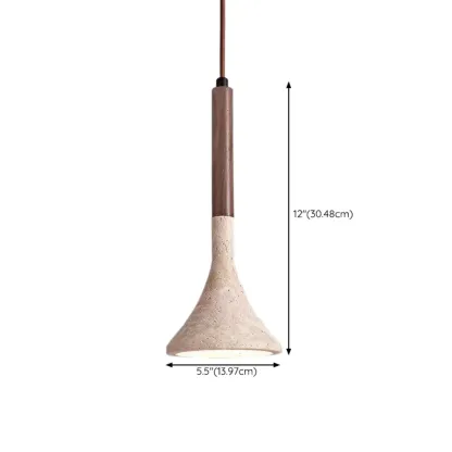 Contemporary Stone Rattan Pendant Lights Kitchen Island Image - 75