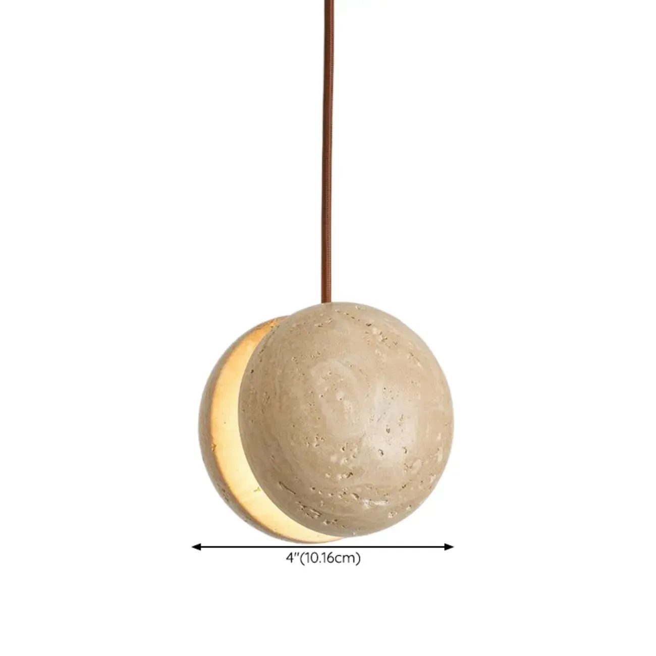 Contemporary Stone Rattan Pendant Lights Kitchen Island Image - 76