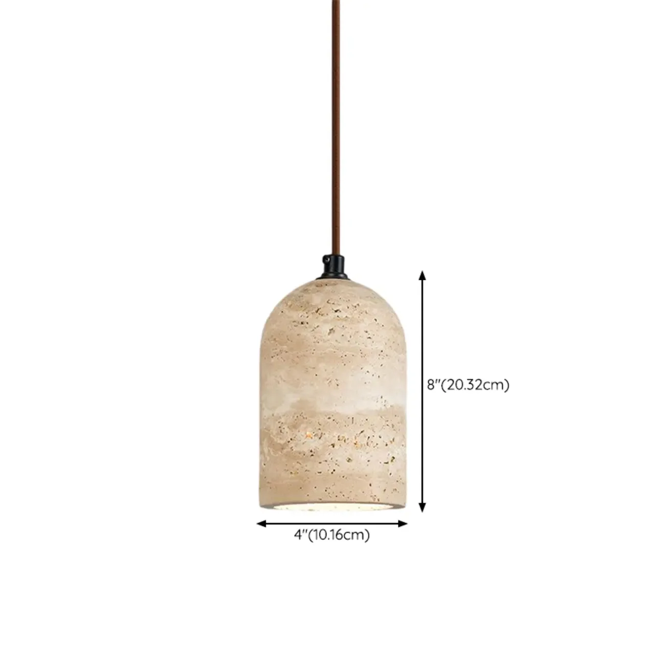 Contemporary Stone Rattan Pendant Lights Kitchen Island Image - 82