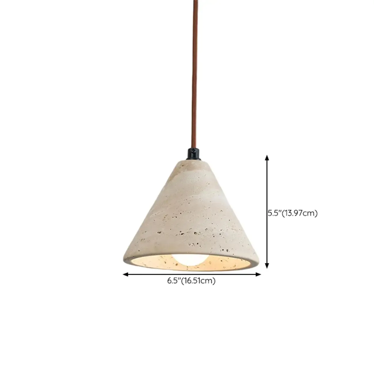 Contemporary Stone Rattan Pendant Lights Kitchen Island Image - 84