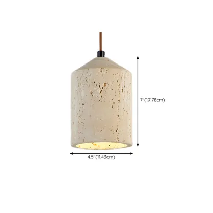 Contemporary Stone Rattan Pendant Lights Kitchen Island Image - 90