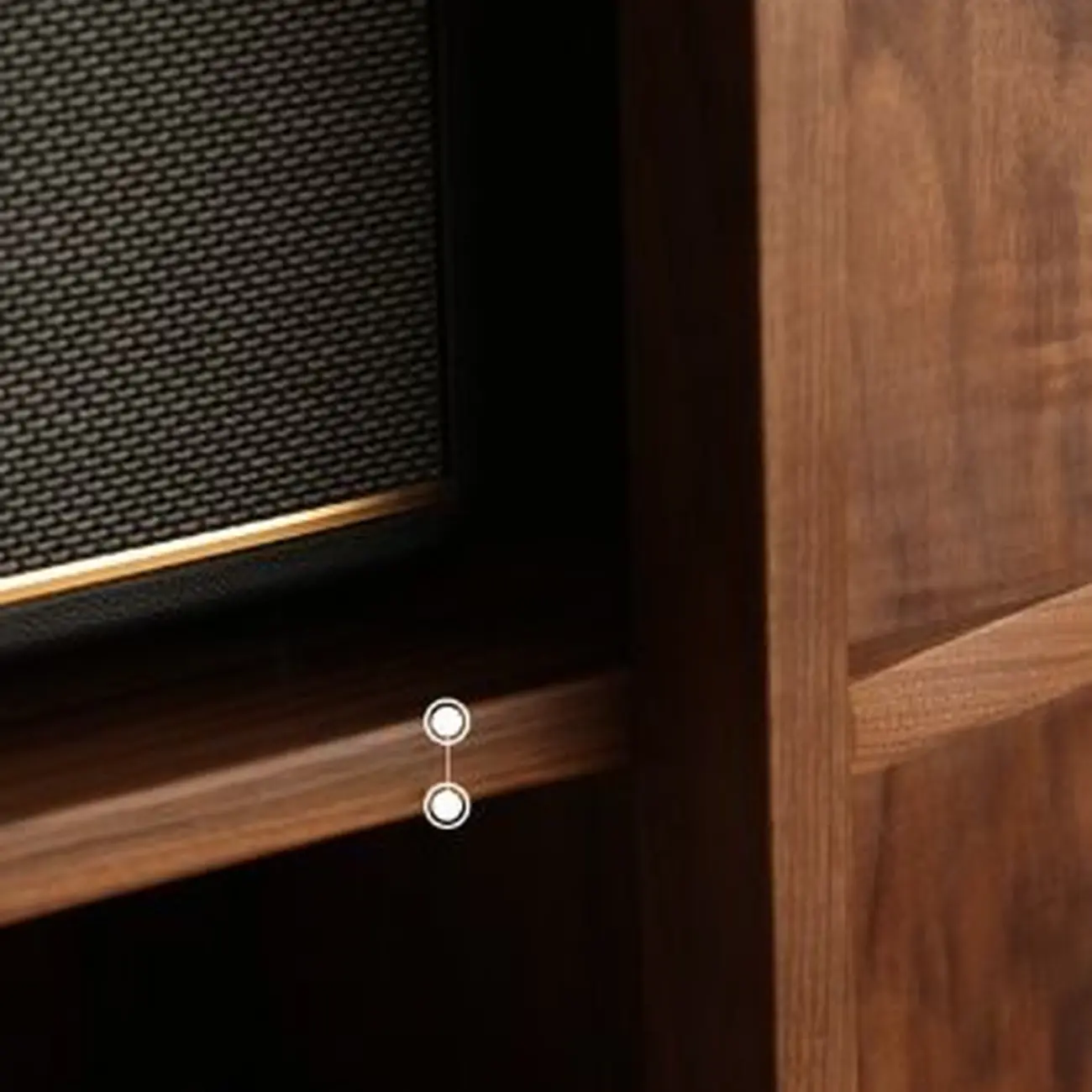 Walnut Modern Vertical Wood Bookshelf with Open Back Image - 6 | homeyfad