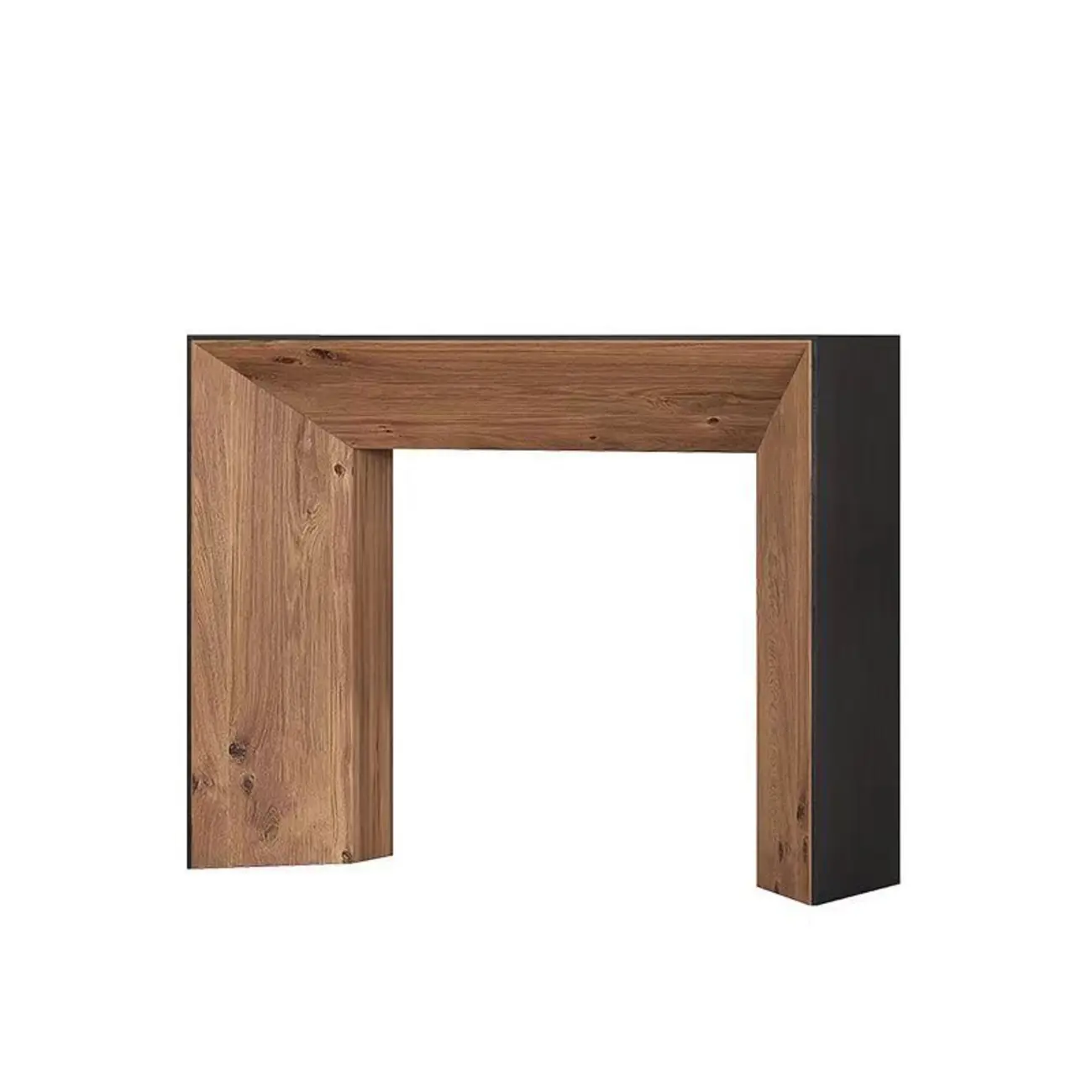 Contemporary Wood Console Table in Midnight Black Image - 8 | homeyfad