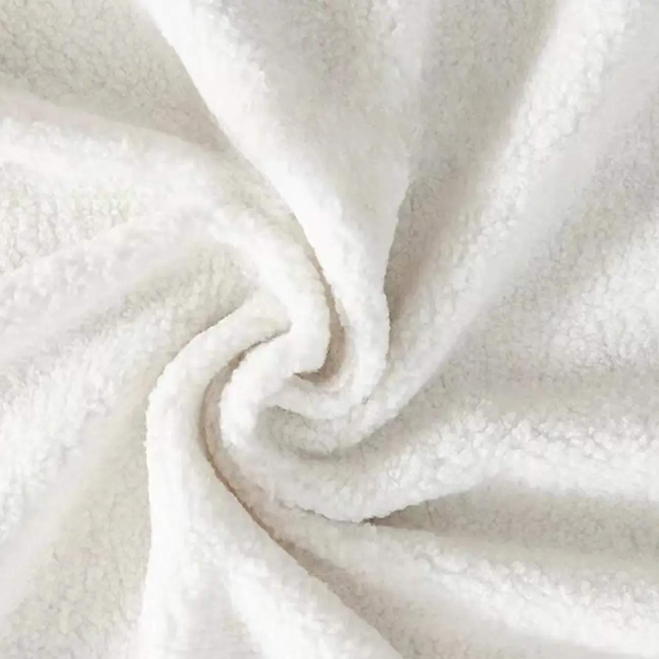 Modern Cloud-Shaped Boucle Upholstered Bedroom Bench Image - 10