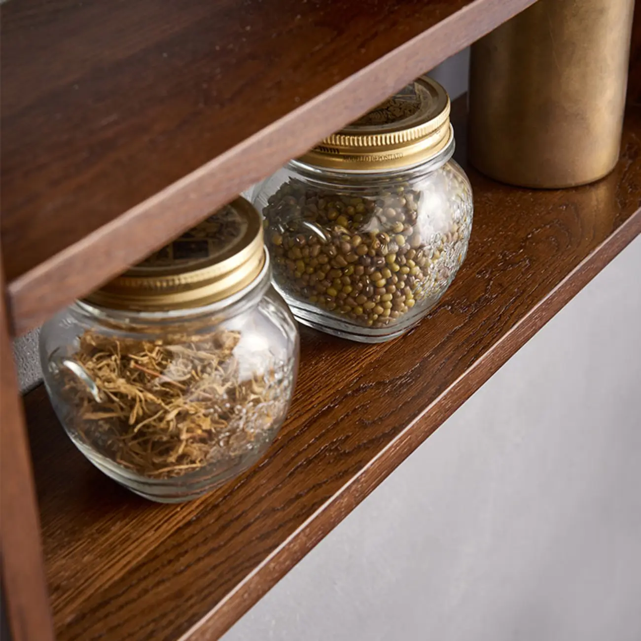 Walnut Modern Wood Floating Mount Wine Rack Display Shelf Image - 6 | homeyfad