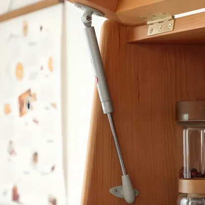 Modern Pine Cherry Wood Narrow Kitchen Sideboard Image - 10