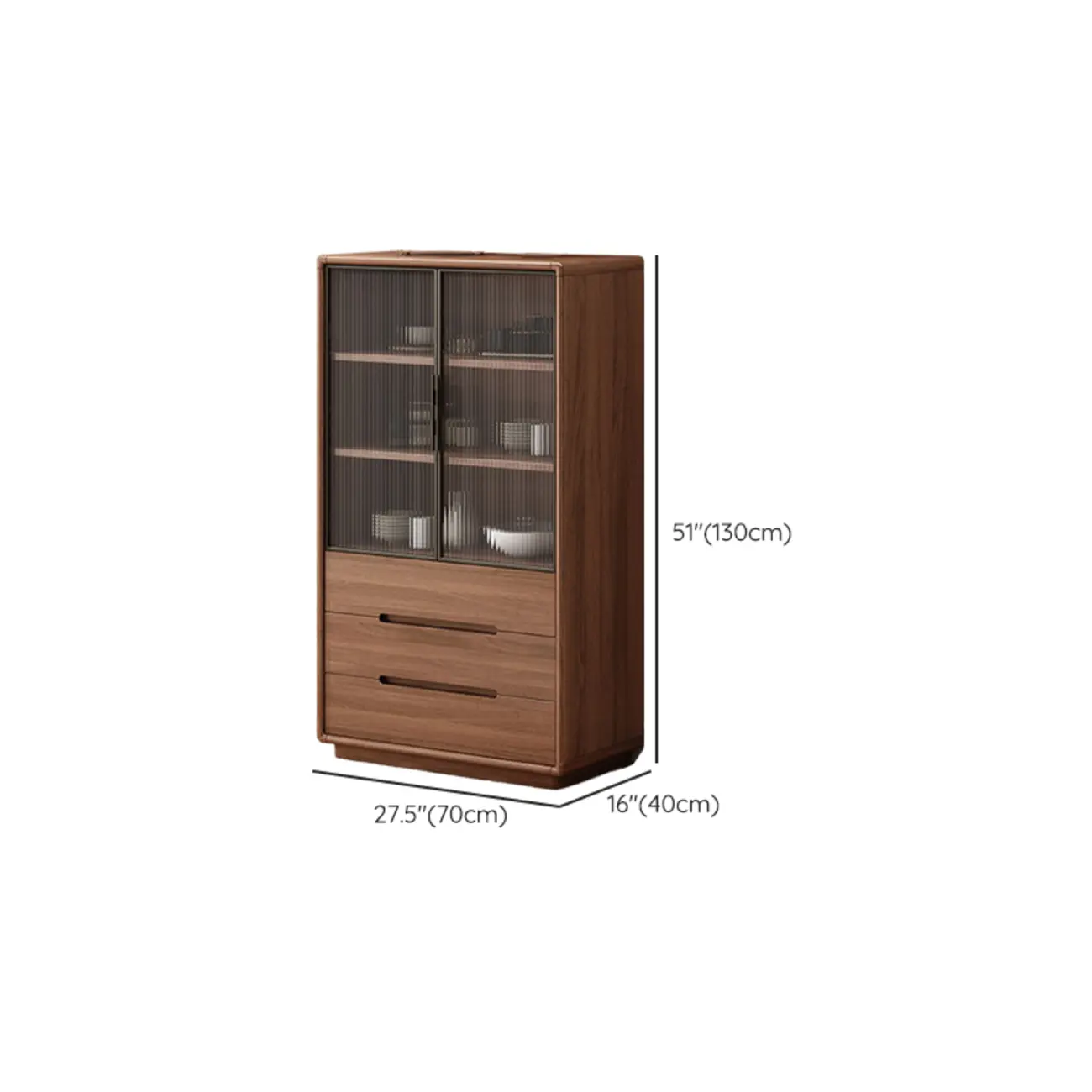 Modern Wood Buffet with Spacious Storage Cabinets Image - 23 | homeyfad