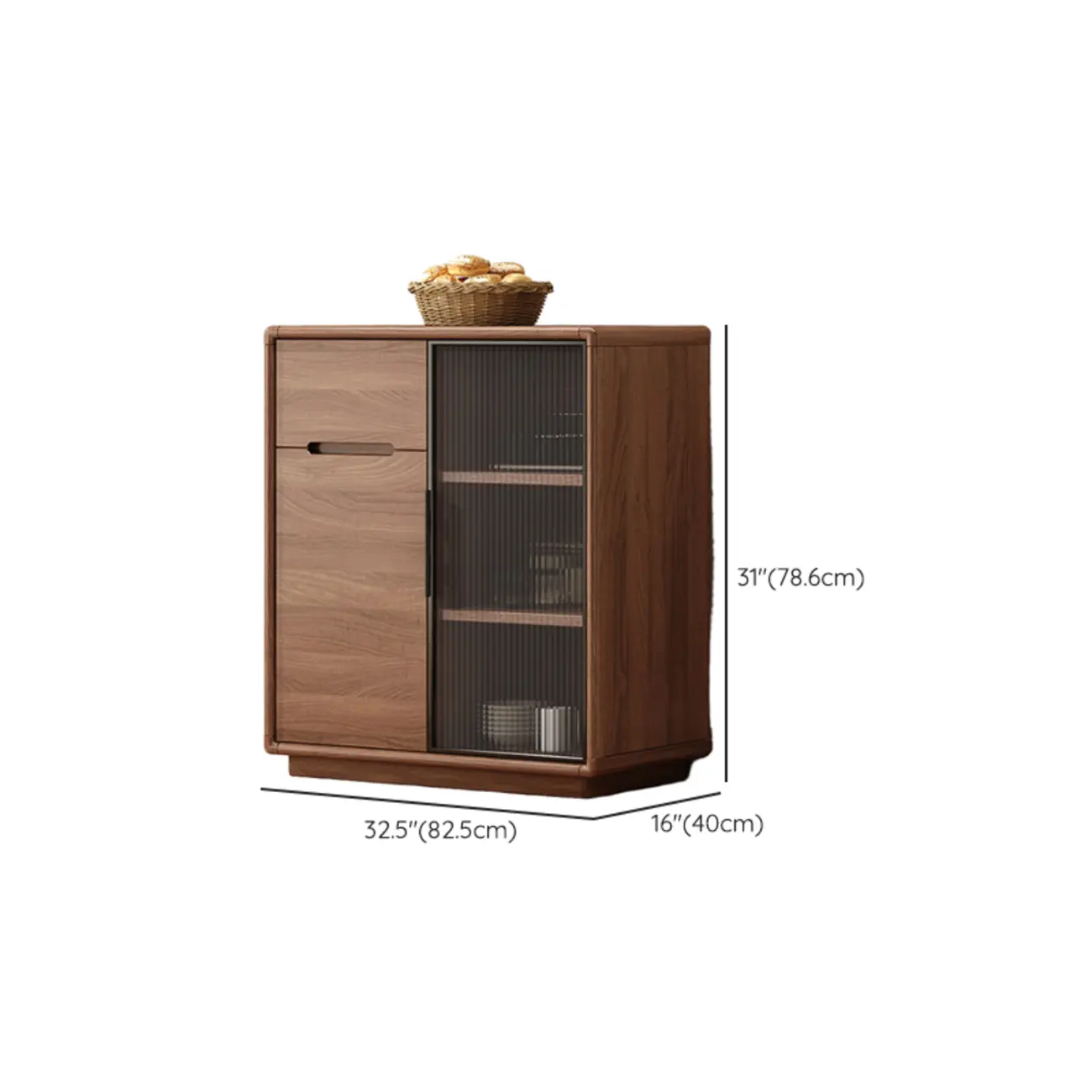 Modern Wood Buffet with Spacious Storage Cabinets Image - 37 | homeyfad