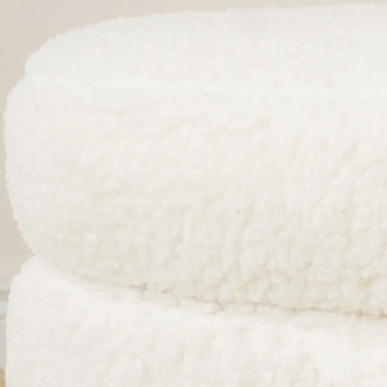 Elegant Bouclé Upholstered Bedroom Bench With Storage Image - 7 | homeyfad