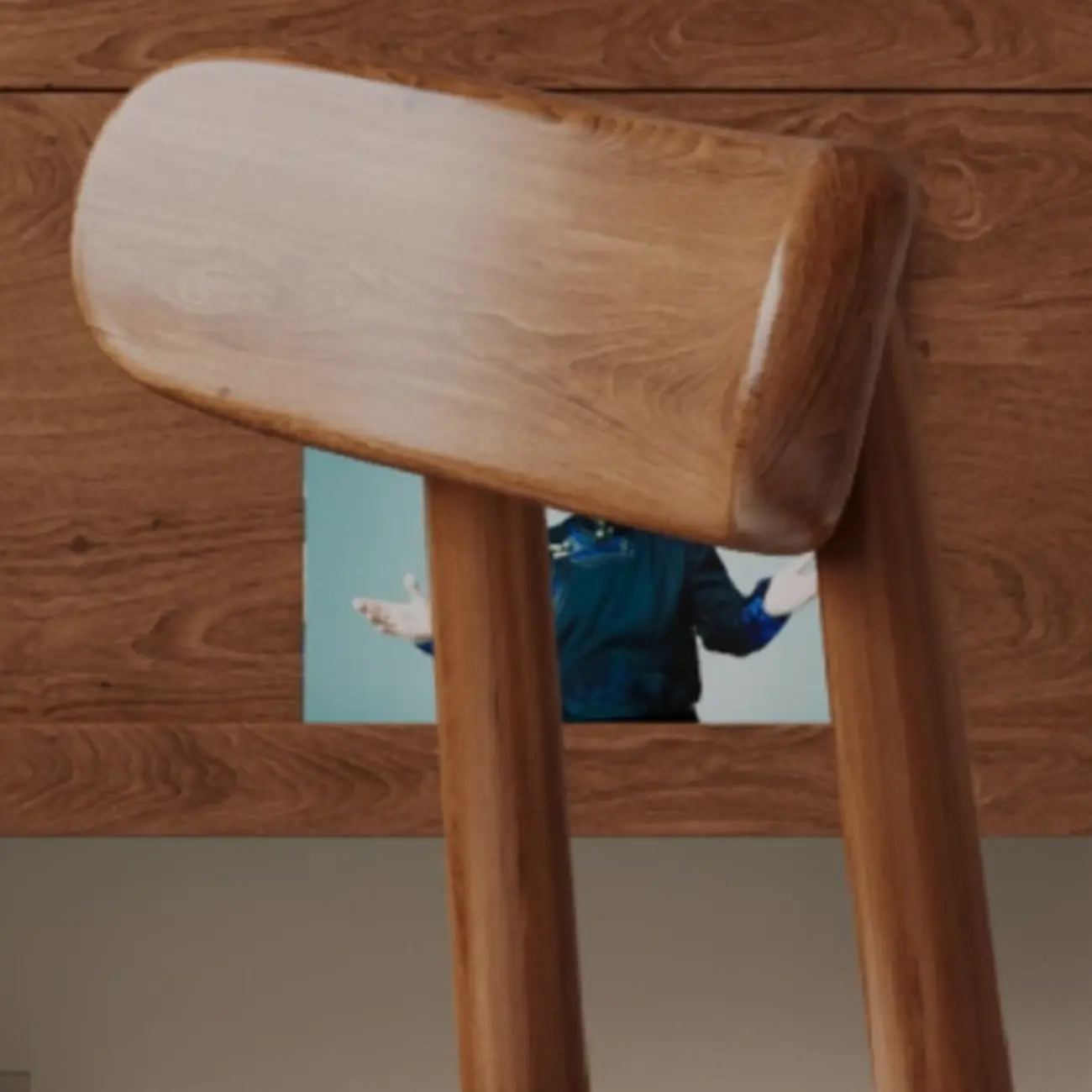 Modern Armless Leather Dining Chair with Low Back Image - 11 | homeyfad