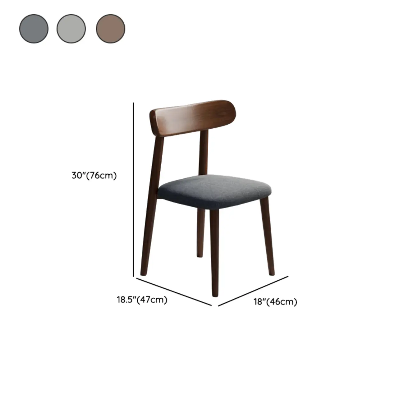 Modern Armless Leather Dining Chair with Low Back Image - 26 | homeyfad