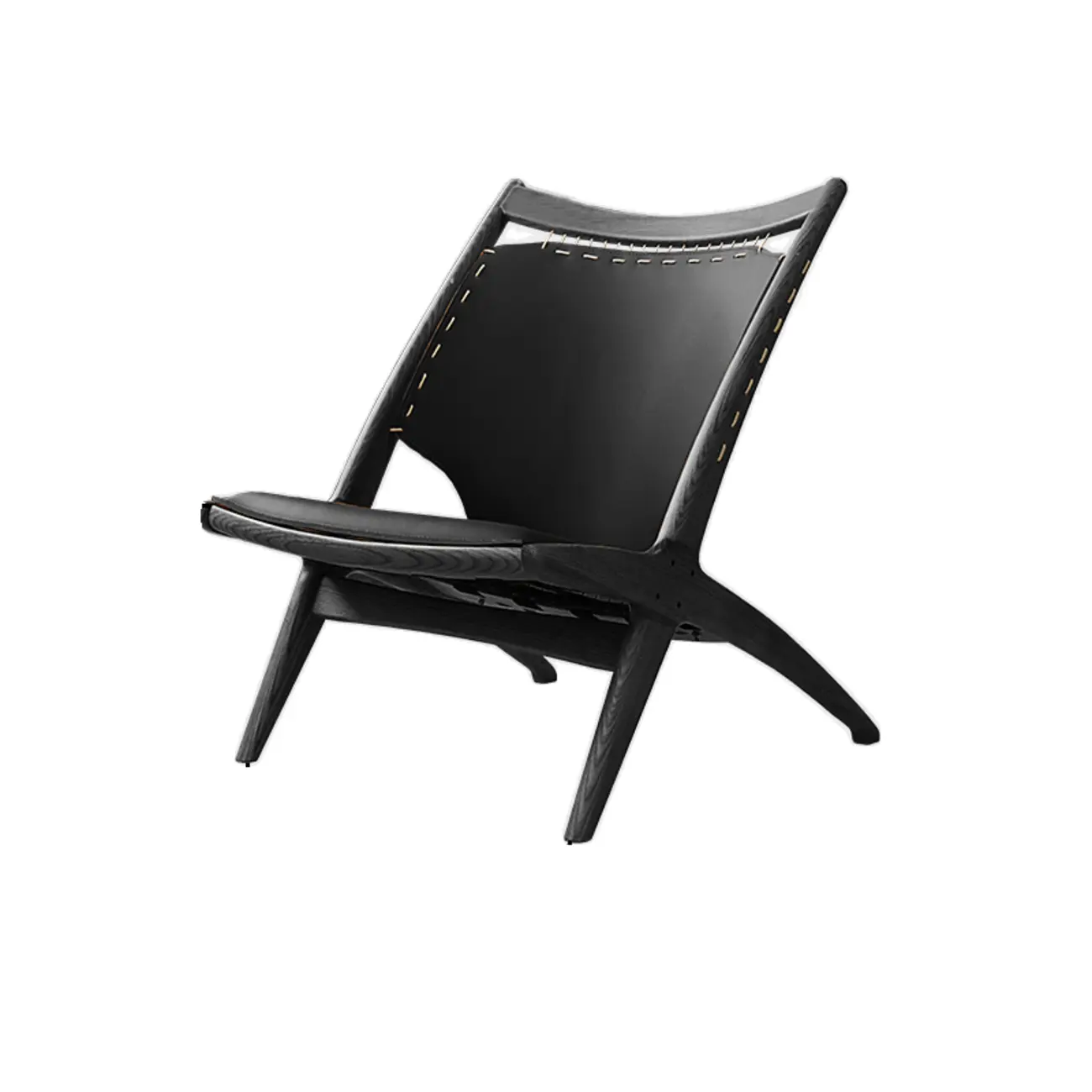 Minimalist Brown Saddle Leather Armchair Living Room Image - 2 | homeyfad