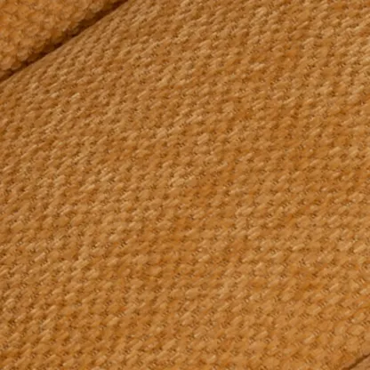 Yellow Trufted Chenille Fabric Swivel Accent Chair Image - 8