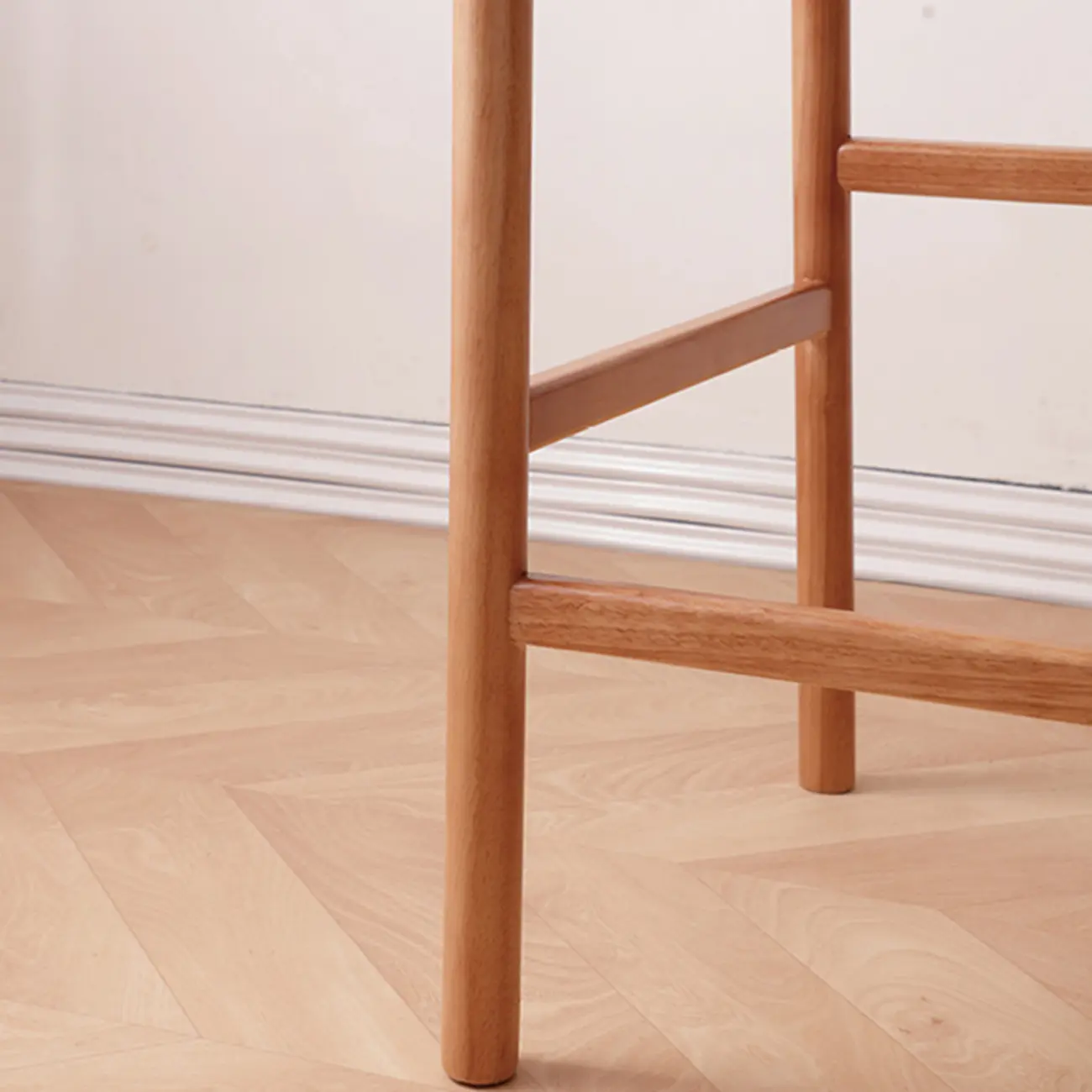 Counter Height Footrest Modern Woven Rope Bar Stools Image - 7 | homeyfad