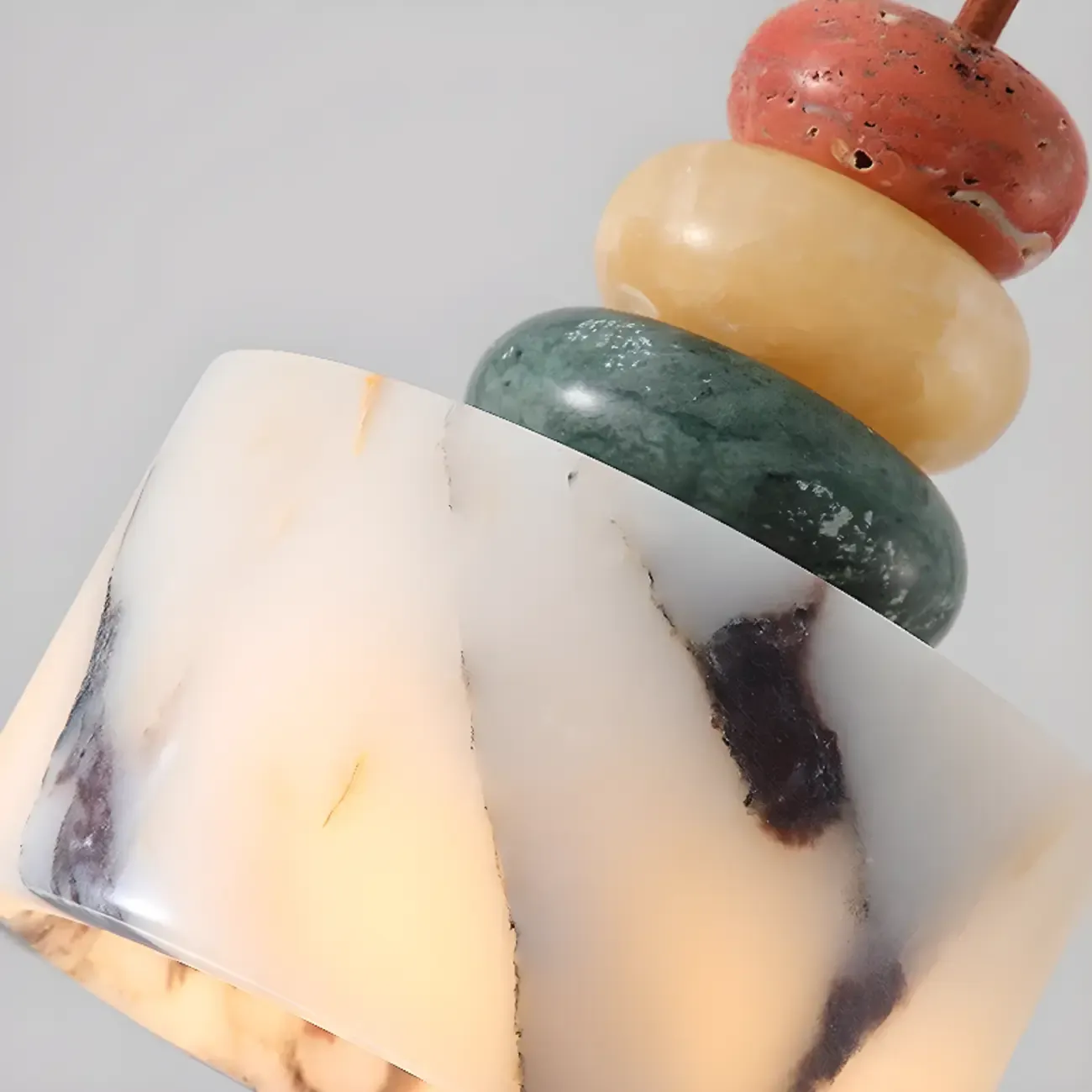 Boho Chic Artistic Geometric Bedroom Pendant Lighting Image - 8