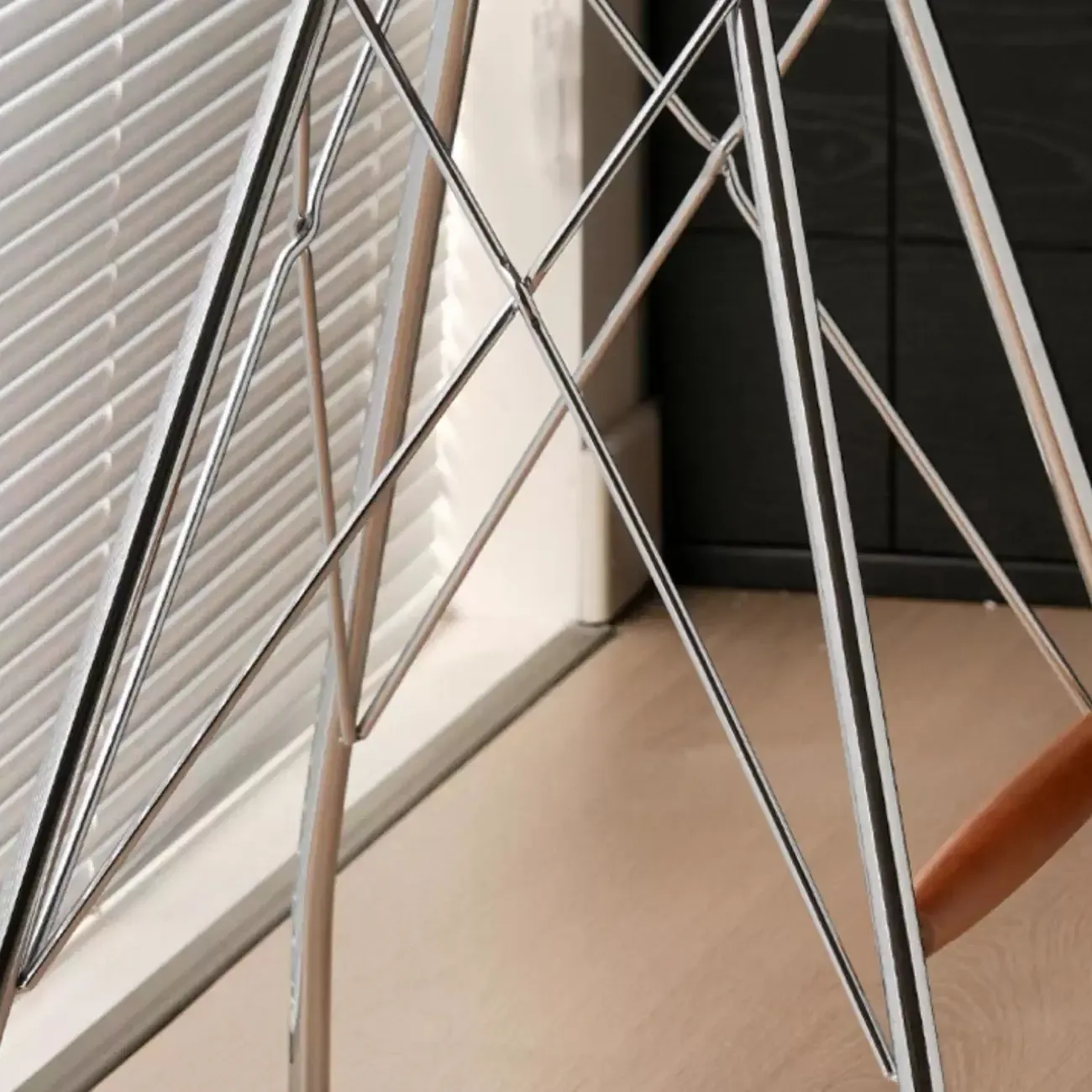 Mid Century Modern Fabric Backless Bar Stools With Footrest Image - 10