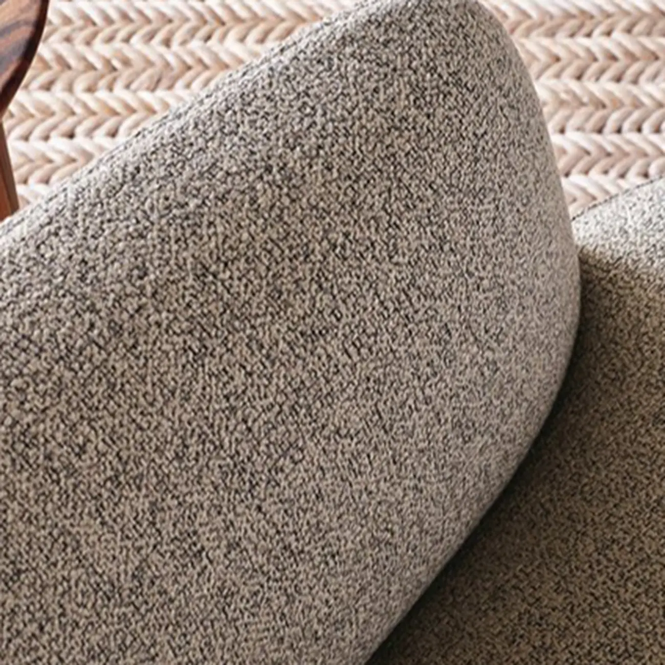 Modern High Back Living Room Accent Chair with Ottoman Image - 8 | homeyfad