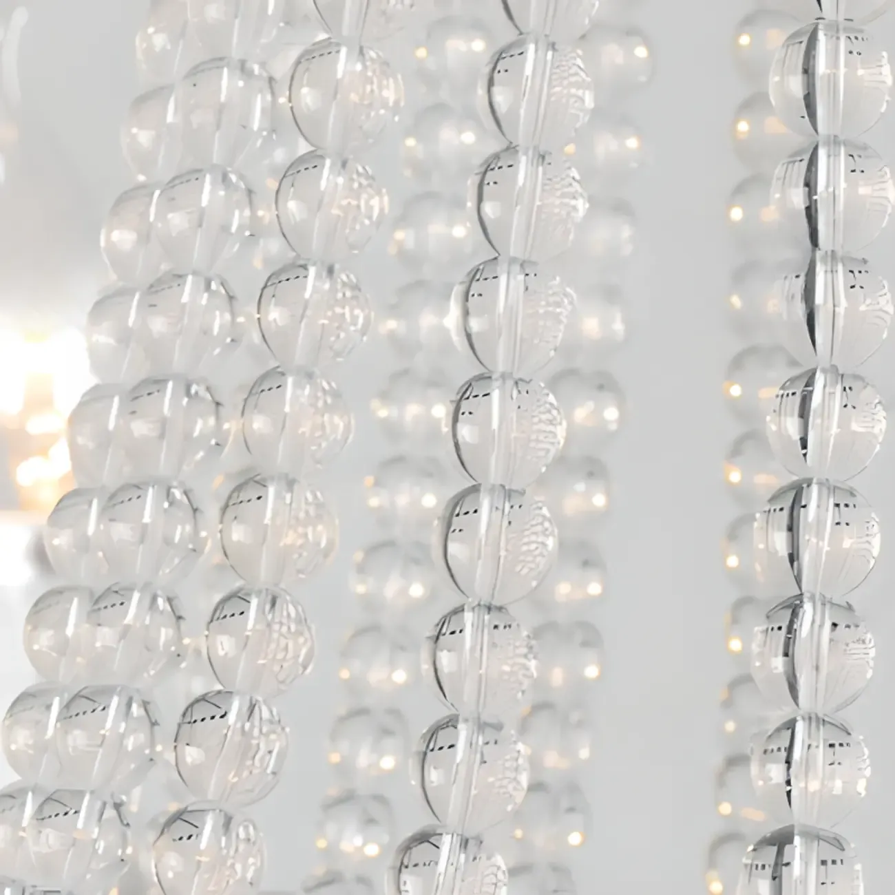 Elegant Black Crystal Beads Chandelier Candelabra Base Image - 14