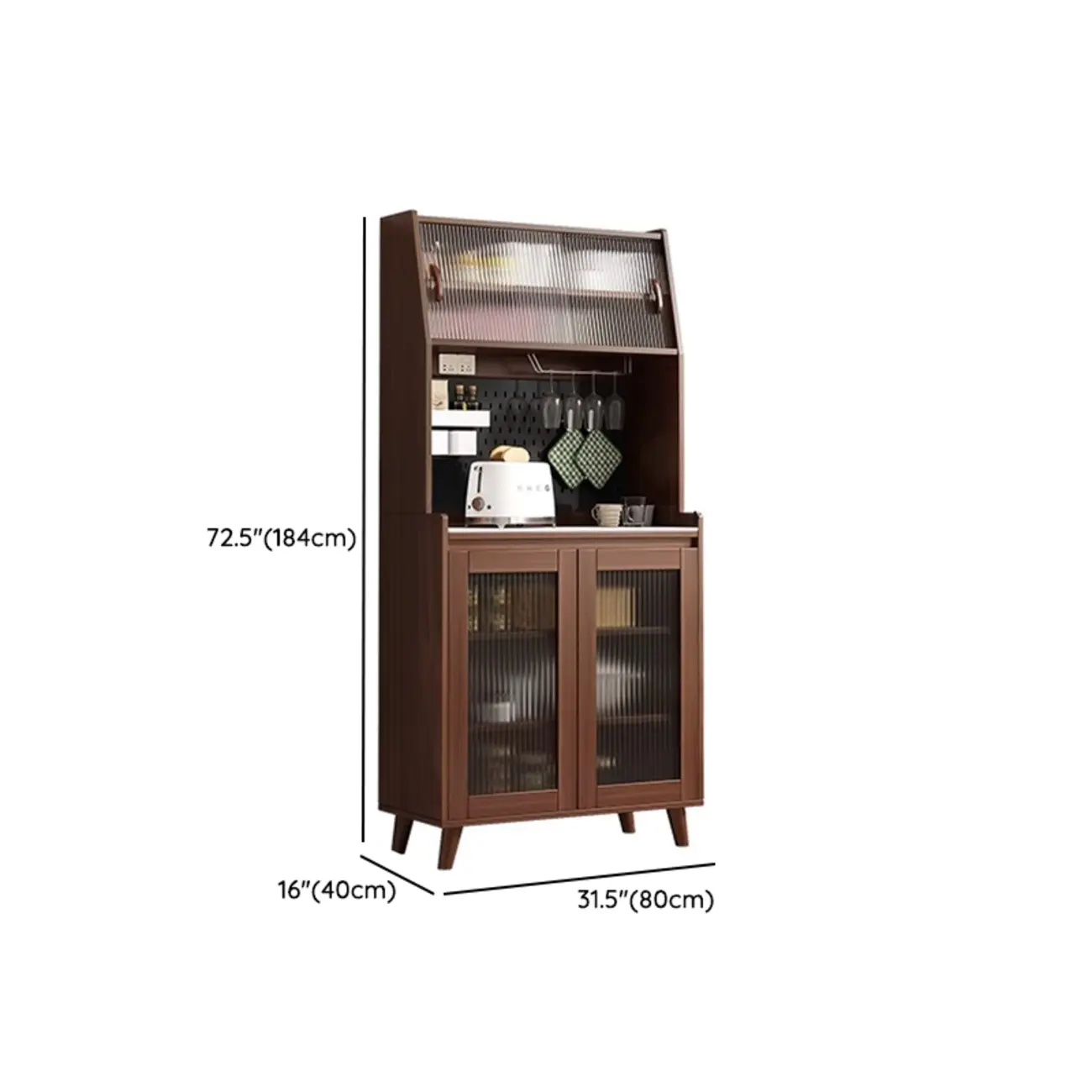 Modern Slab Stone Countertop Kitchen Sideboard #size | homeyfad