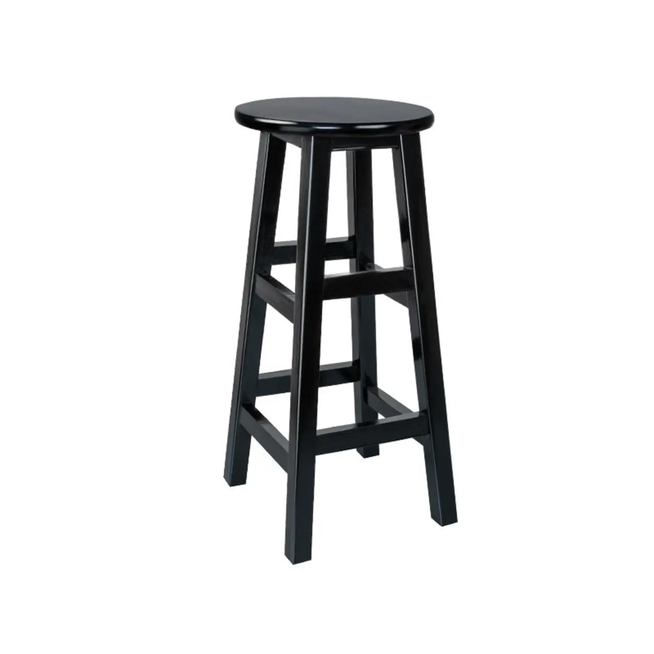 Counter Height Modern Wood Backless Bar Stools Image - 4 | homeyfad