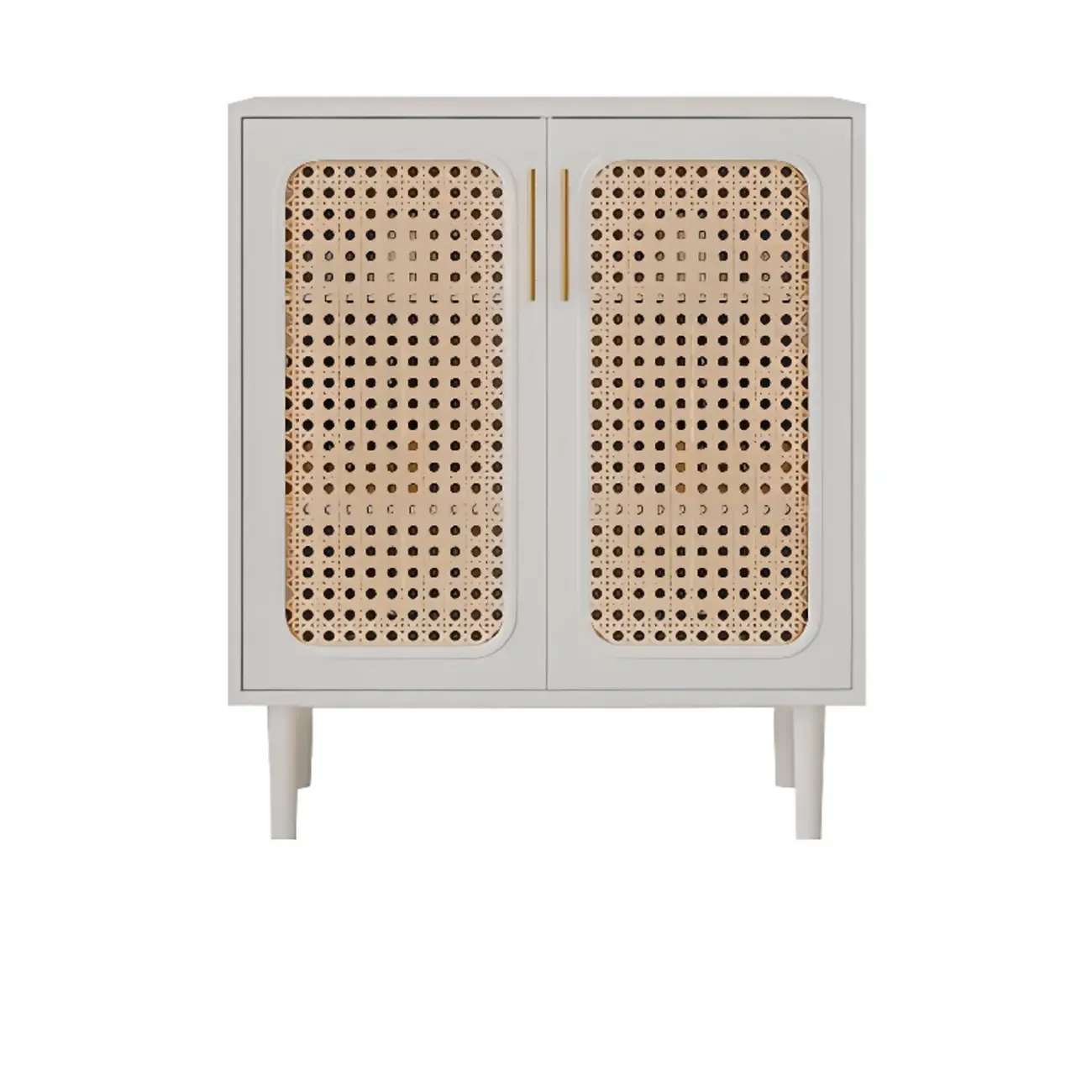 Modern Ink Wood Slab Buffet with Adjustable Shelving Image - 5