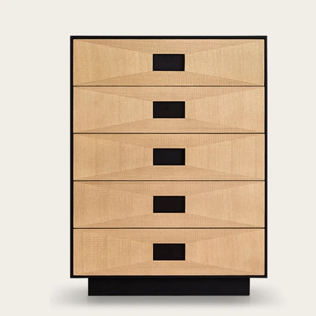 Bedroom 8-drawer Modern Natural Wood Double Dresser Image - 4 | homeyfad