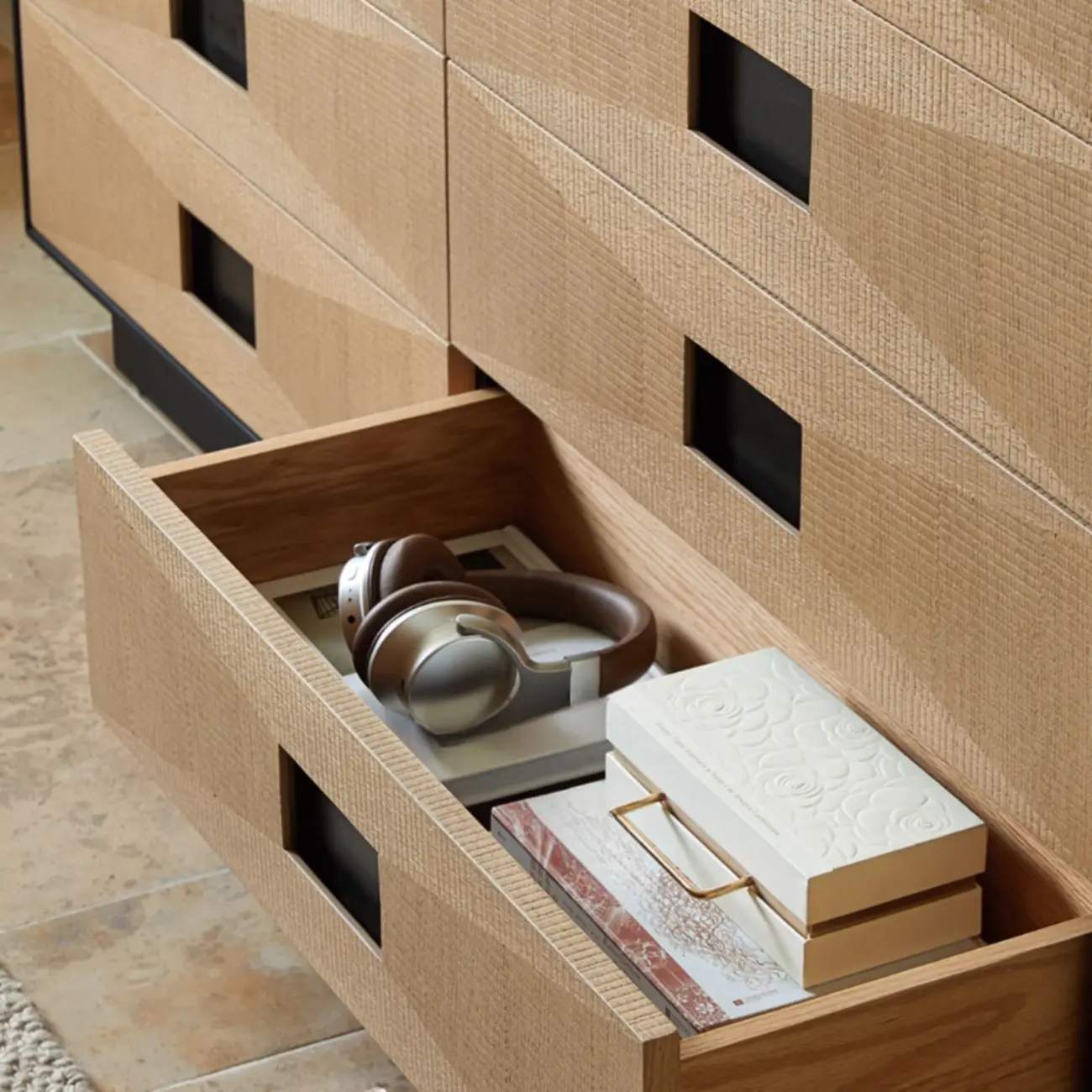 Bedroom 8-drawer Modern Natural Wood Double Dresser Image - 8 | homeyfad