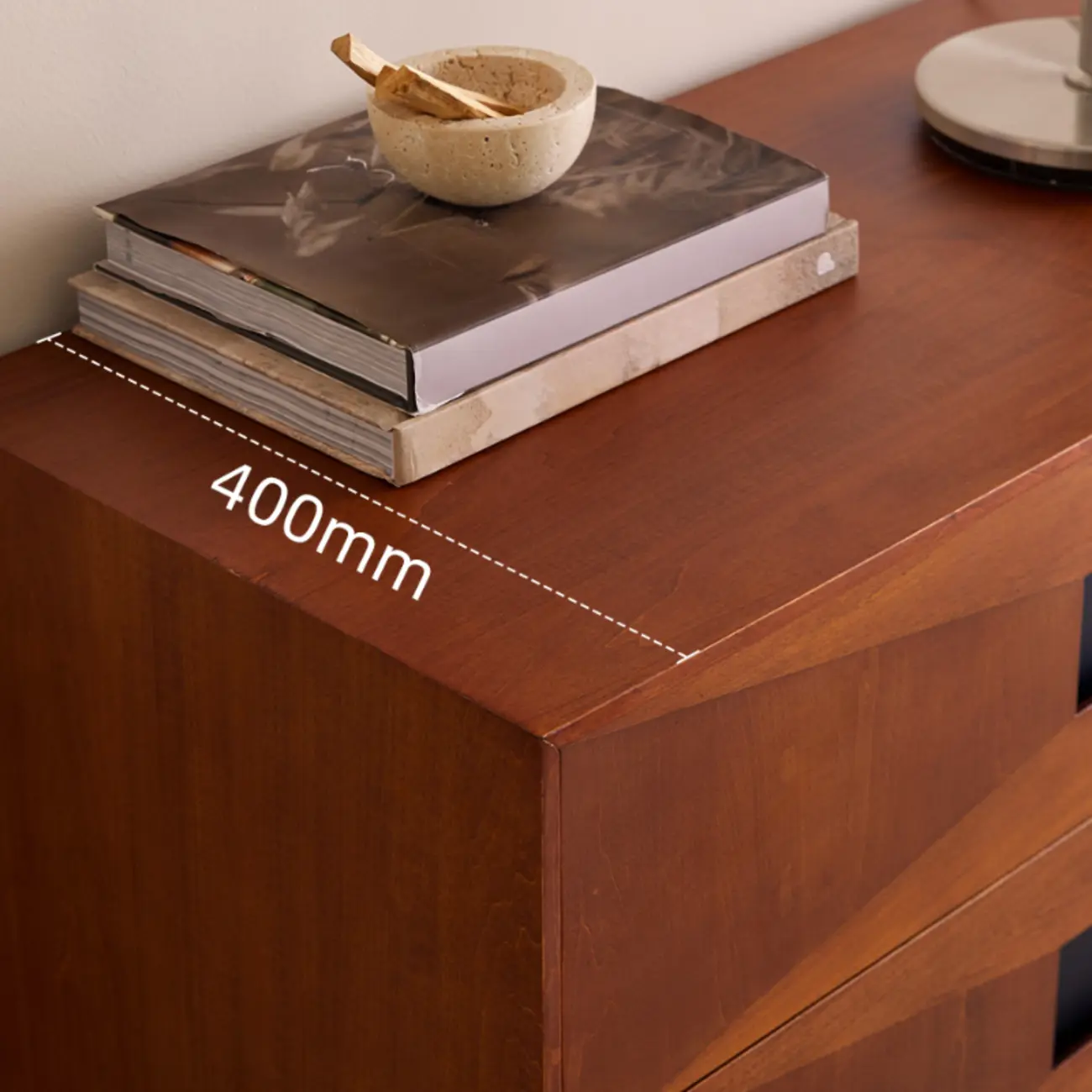 Brown 6-drawer Modern Wood Bedroom Vertical Dresser Image - 12 | homeyfad