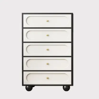 Elegant Glam 6-drawer Wood Double Dresser for Bedroom Image - 6