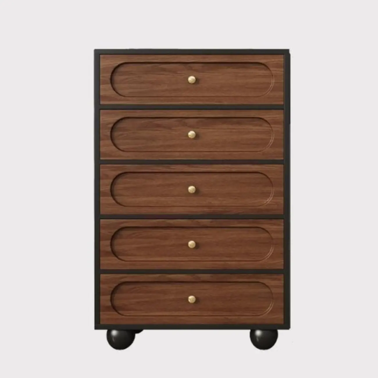 Elegant Glam 6-drawer Wood Double Dresser for Bedroom Image - 5 | homeyfad