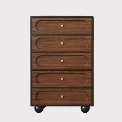 Elegant Glam 6-drawer Wood Double Dresser for Bedroom Image - 5