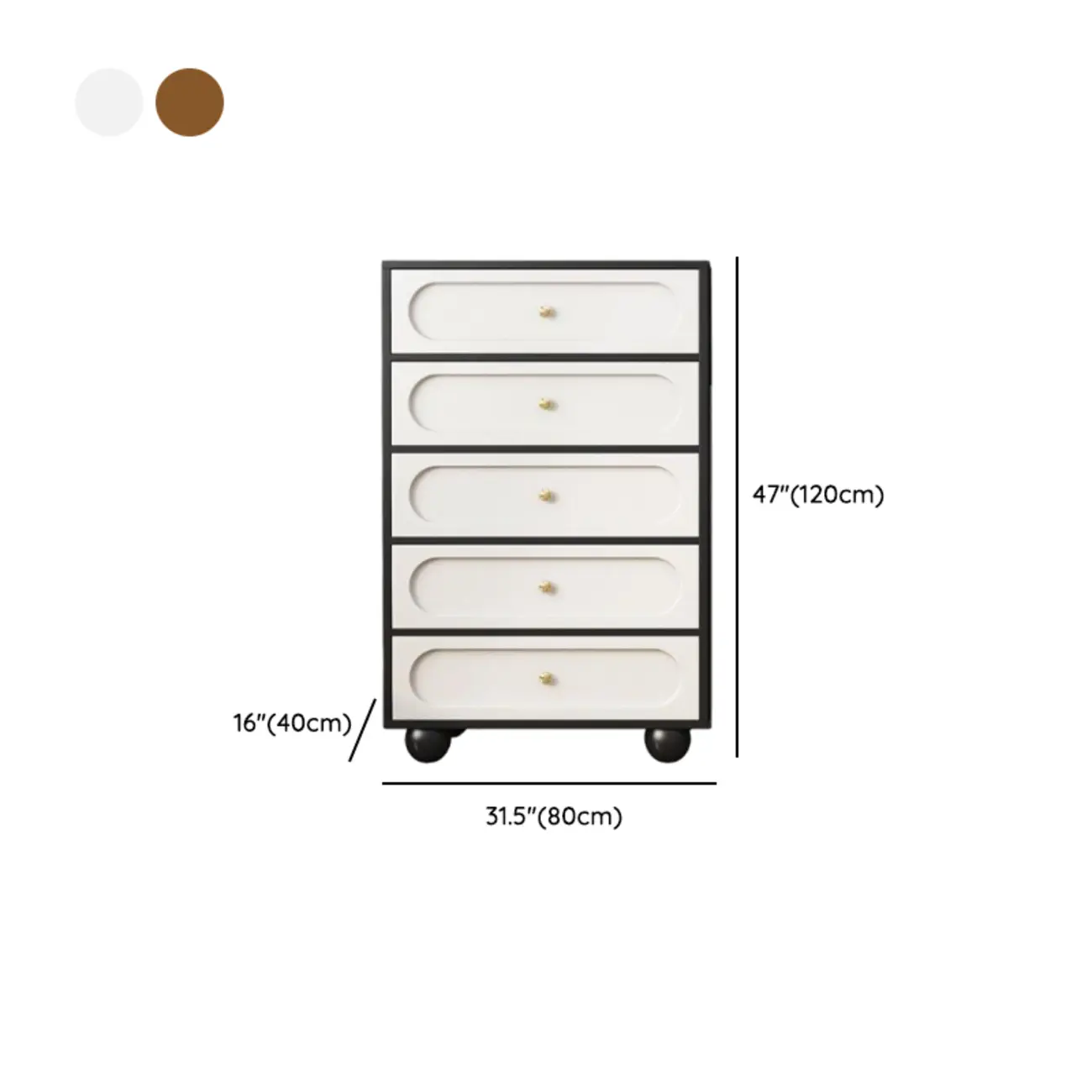 Elegant Glam 6-drawer Wood Double Dresser for Bedroom #size | homeyfad