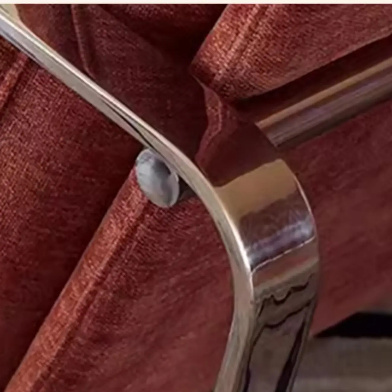 Modern Chenille High-Back Accent Chair With Arms Image - 14 | homeyfad