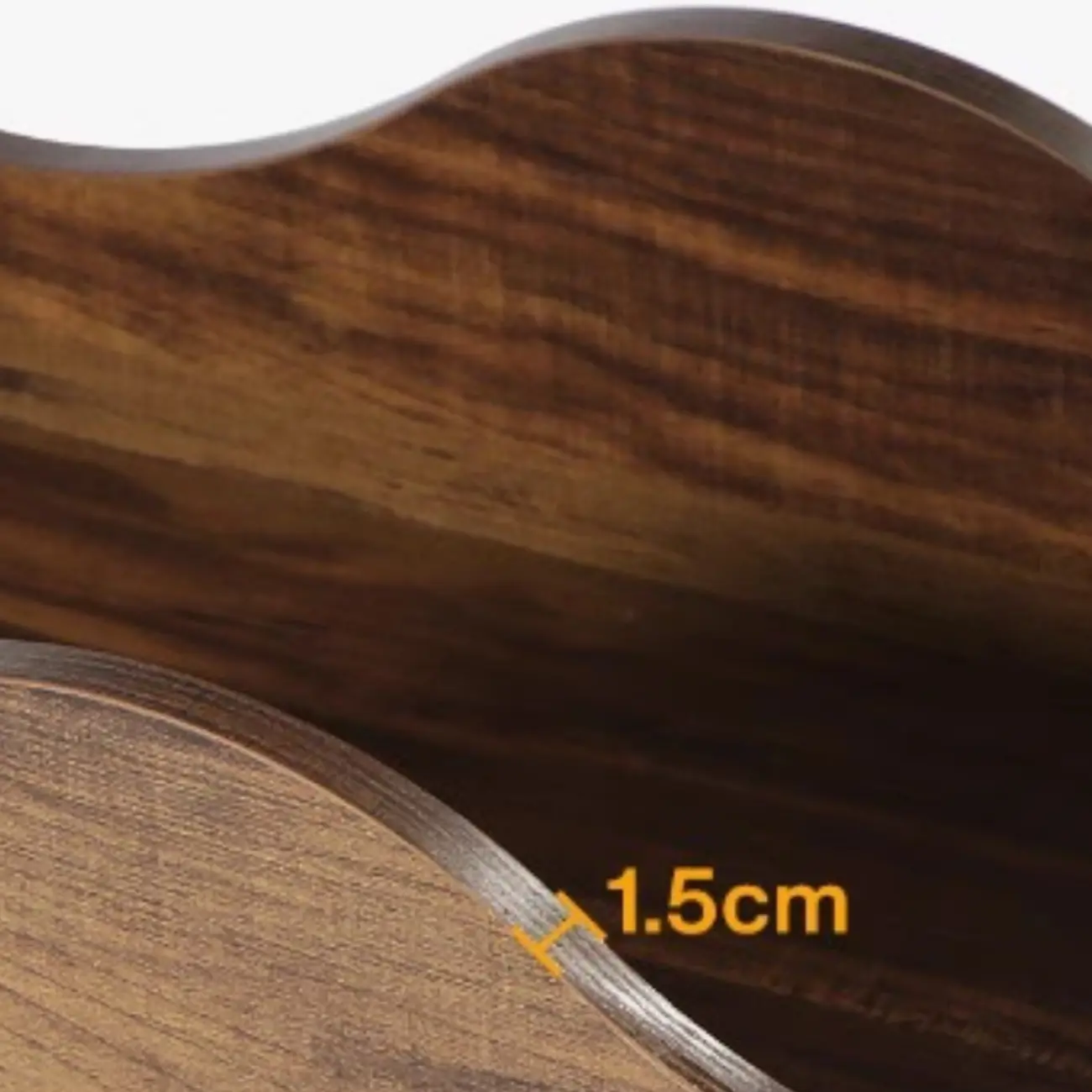 Rustic Country Wood Rectangle Console Table With Shelf Image - 4 | homeyfad