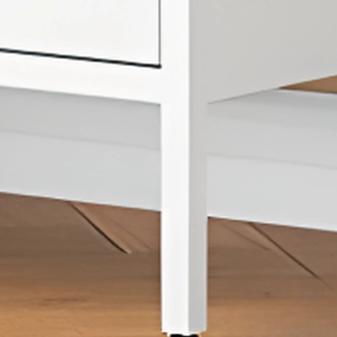 Modern Minimalist Metal Sideboard with Narrow Countertop Image - 6 | homeyfad