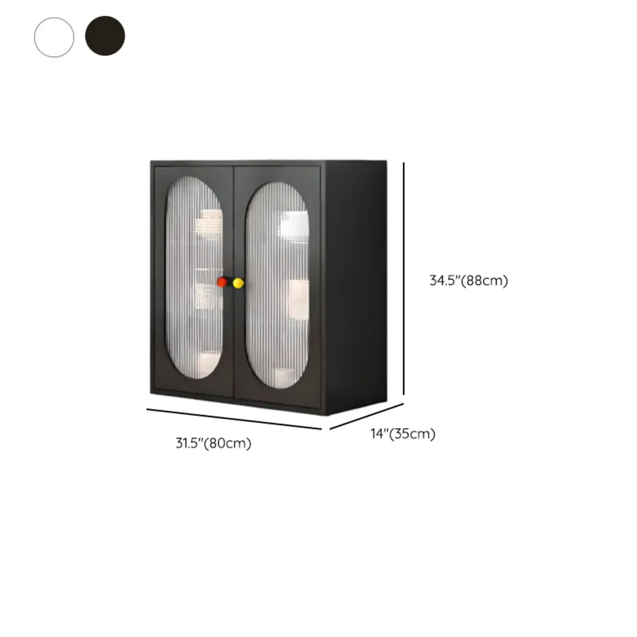 Modern Minimalist Metal Sideboard with Narrow Countertop Image - 29